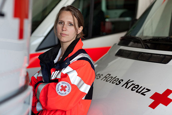 DRK, Rettungsdienst, Altenpflegerin, Essen